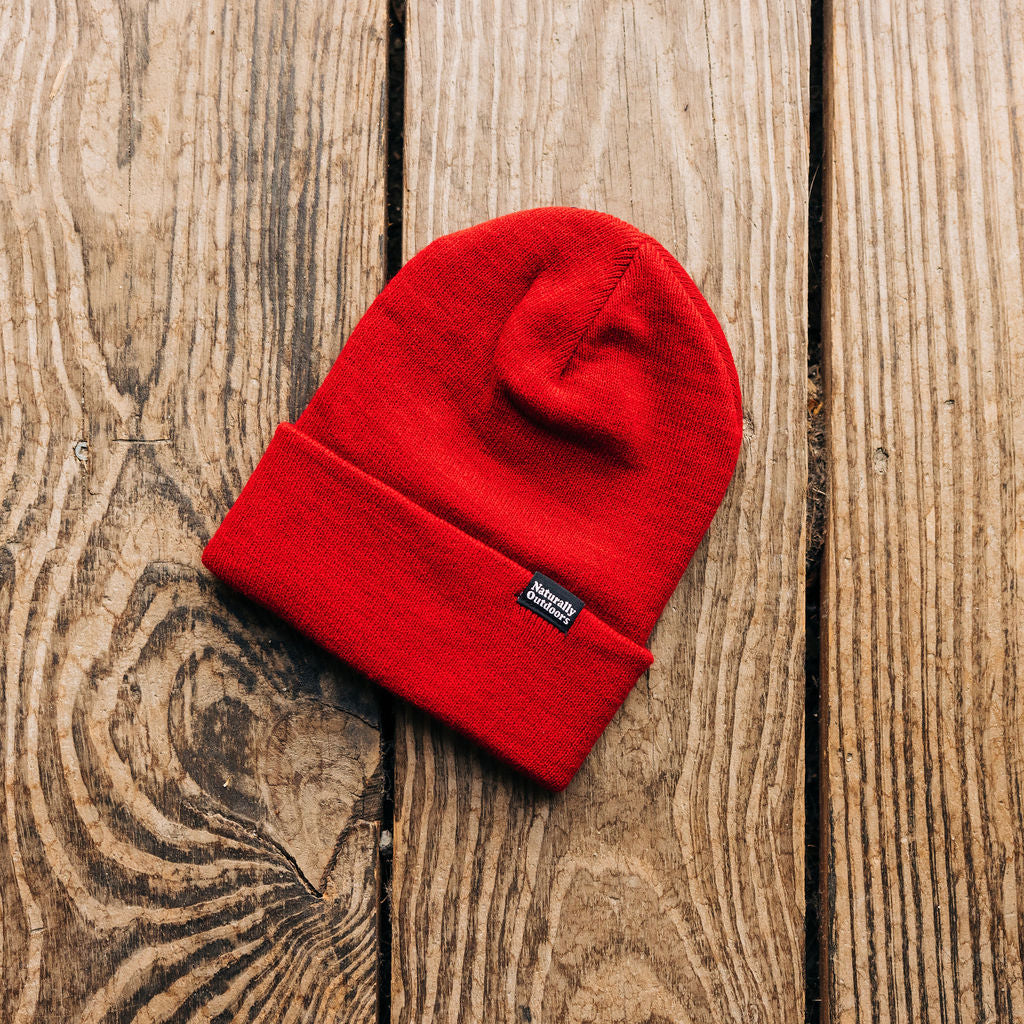 Naturallyoutdoors Cuff Label Beanie