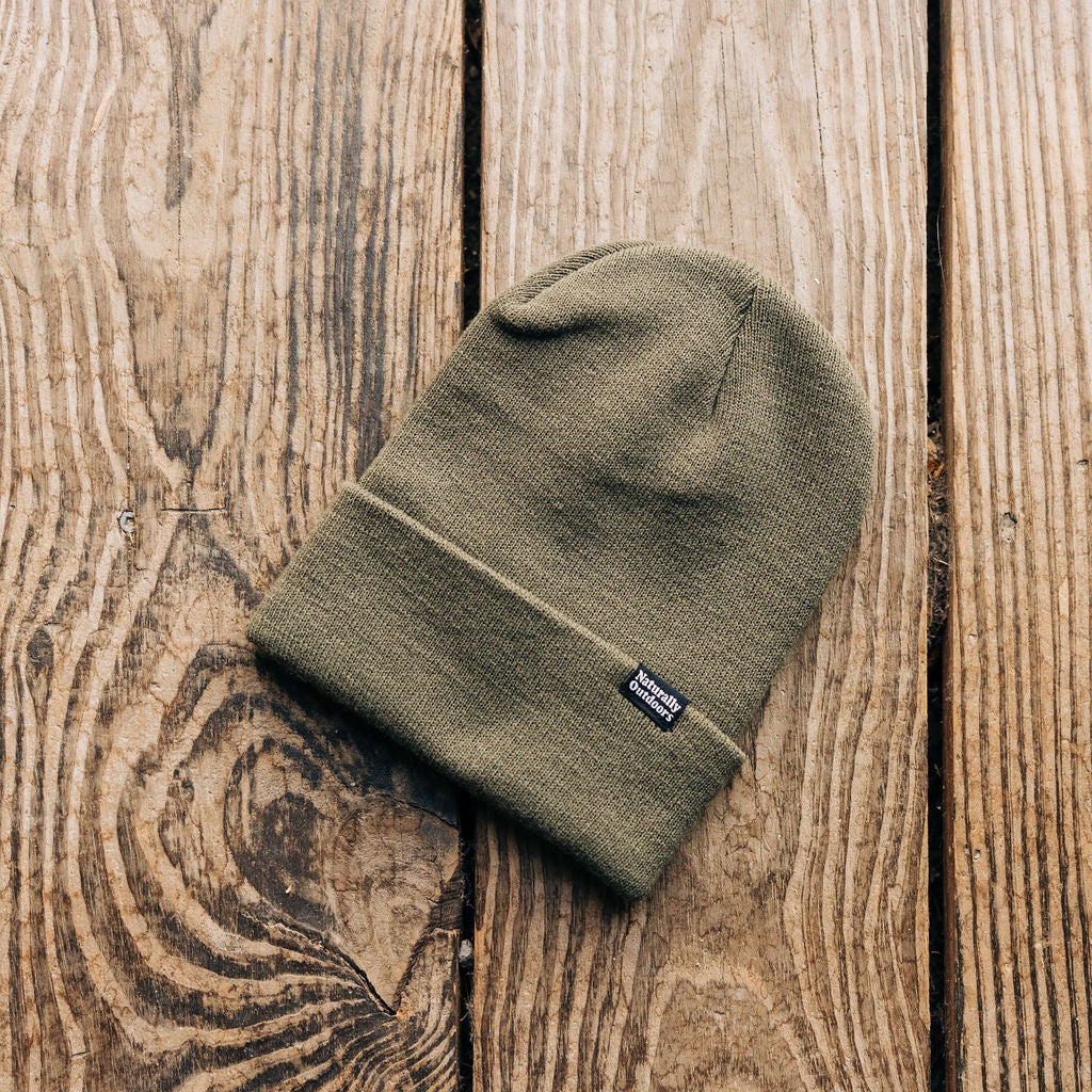 Naturallyoutdoors Cuff Label Beanie