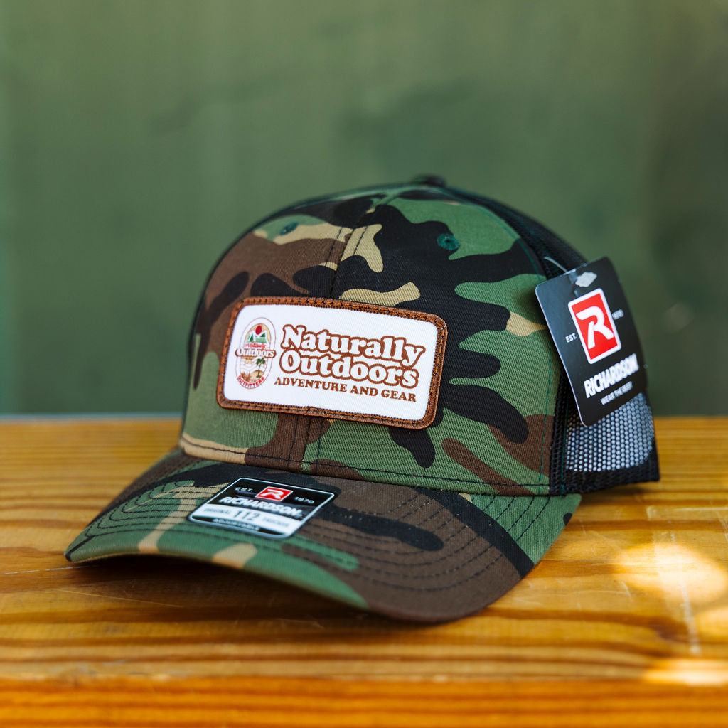 Naturallyoutdoors Combo Logo Trucker