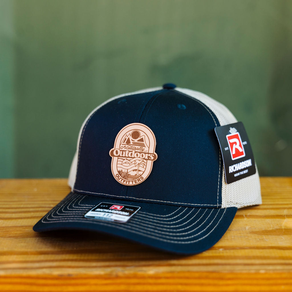 Naturallyoutdoors Leather Patch Trucker