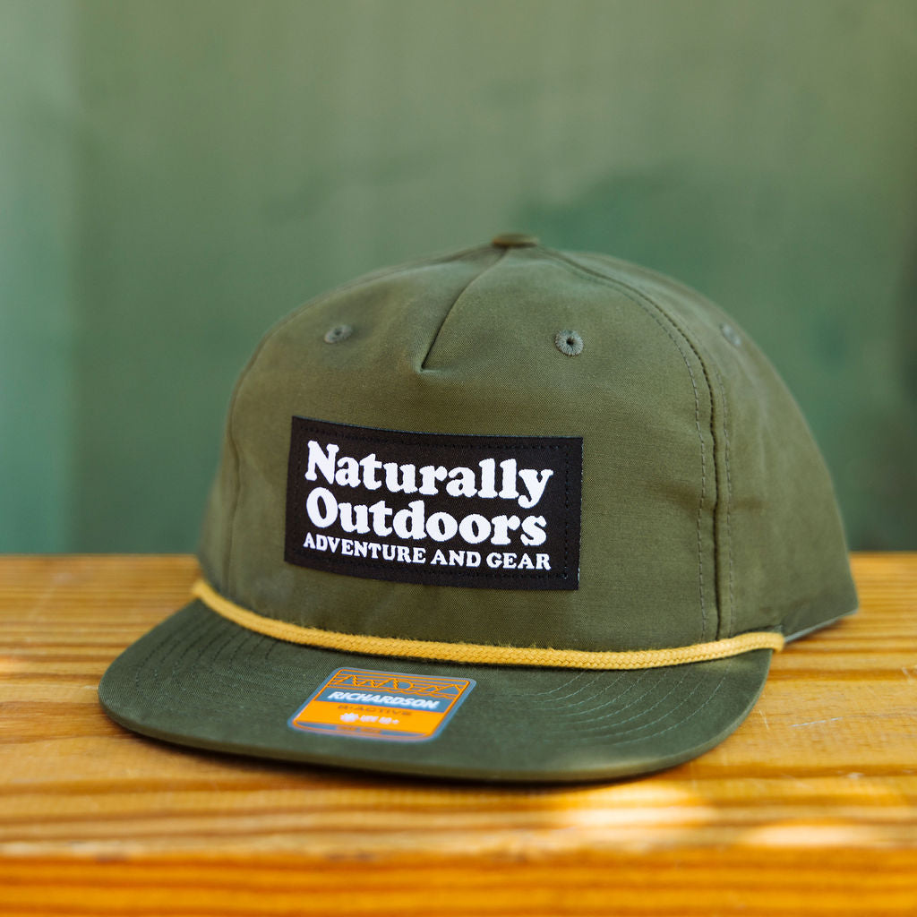 Naturallyoutdoors Woven Label Rope Hat