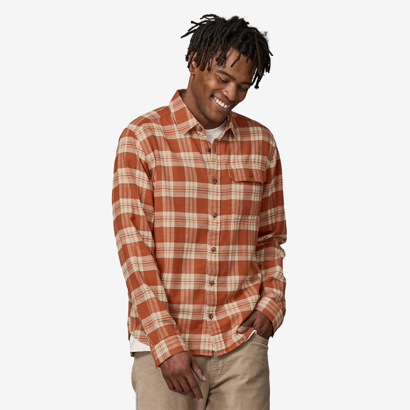 Lightweight Fjord Flannel Shirt for Men
