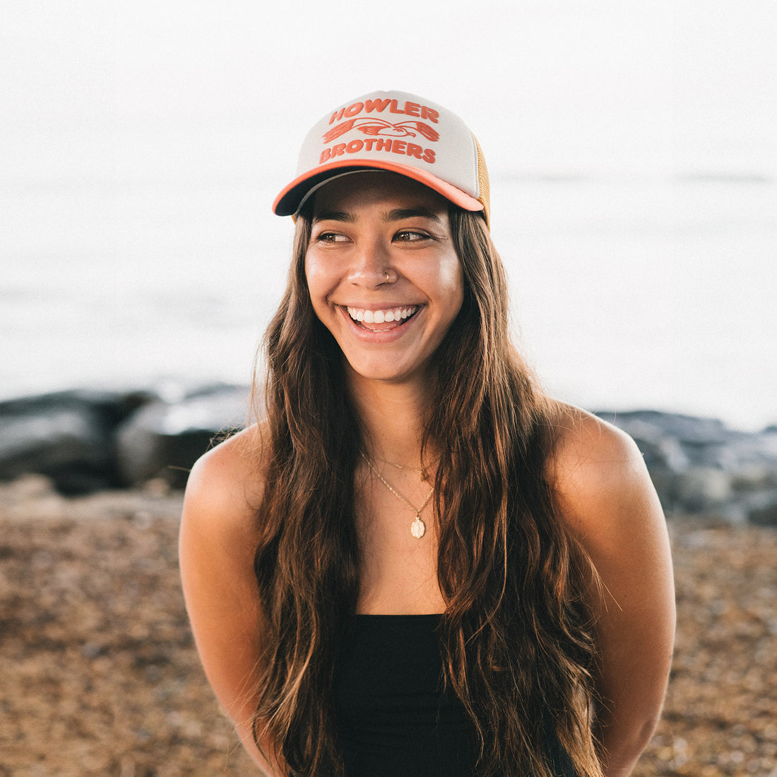 Lone Gull Foam Front Hat