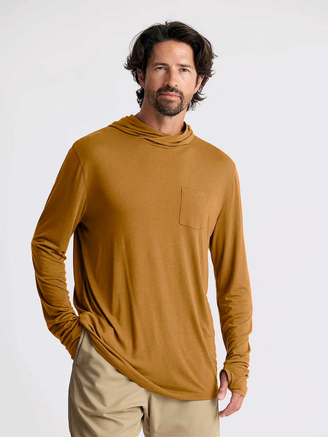 Bamboo Lightweight Hoodie for Men (Past-Season)